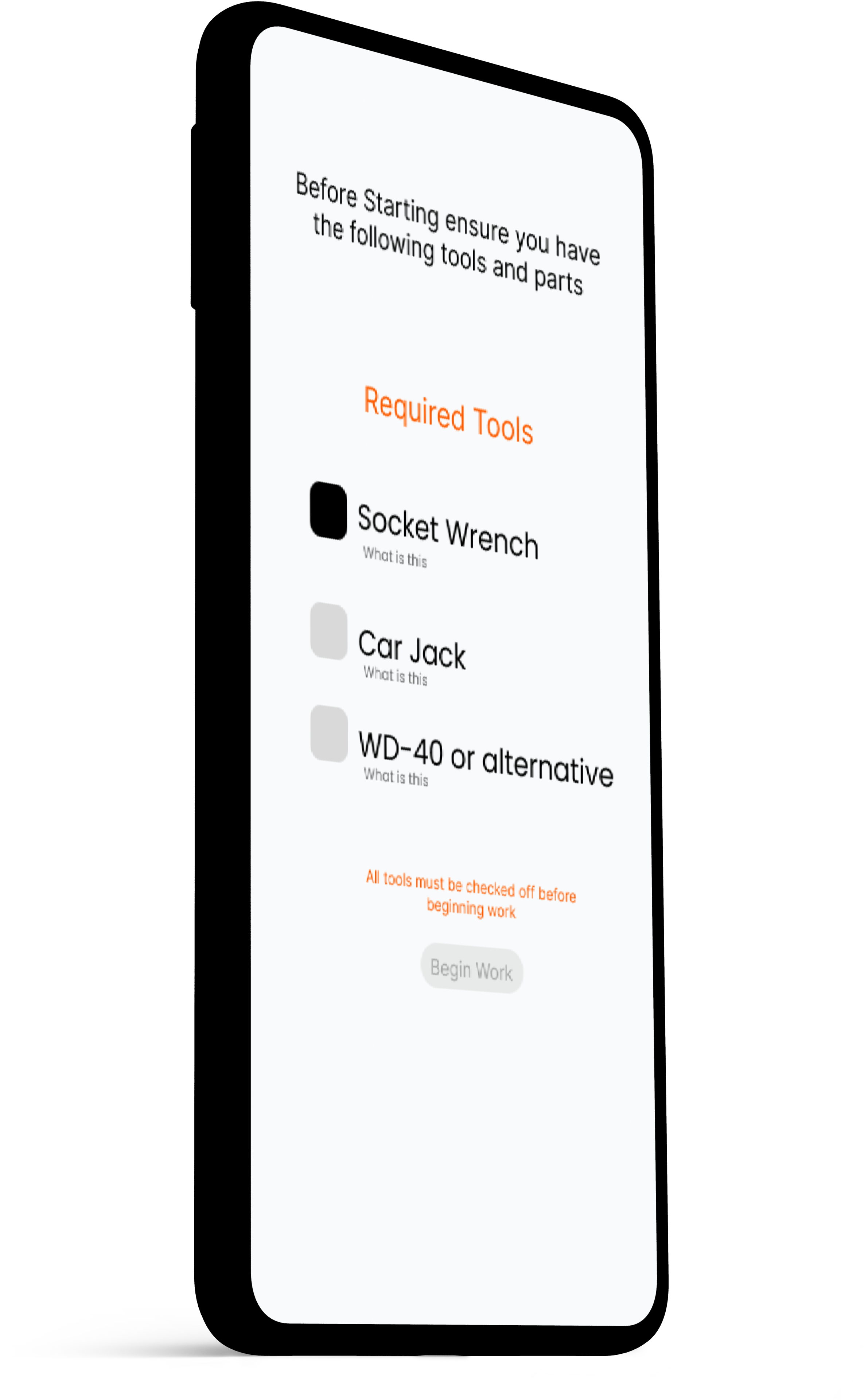 Learn It app homescreen
